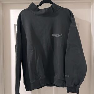 FEAR OF GOD ESSENTIALS Cotton Mock Neck Sweater